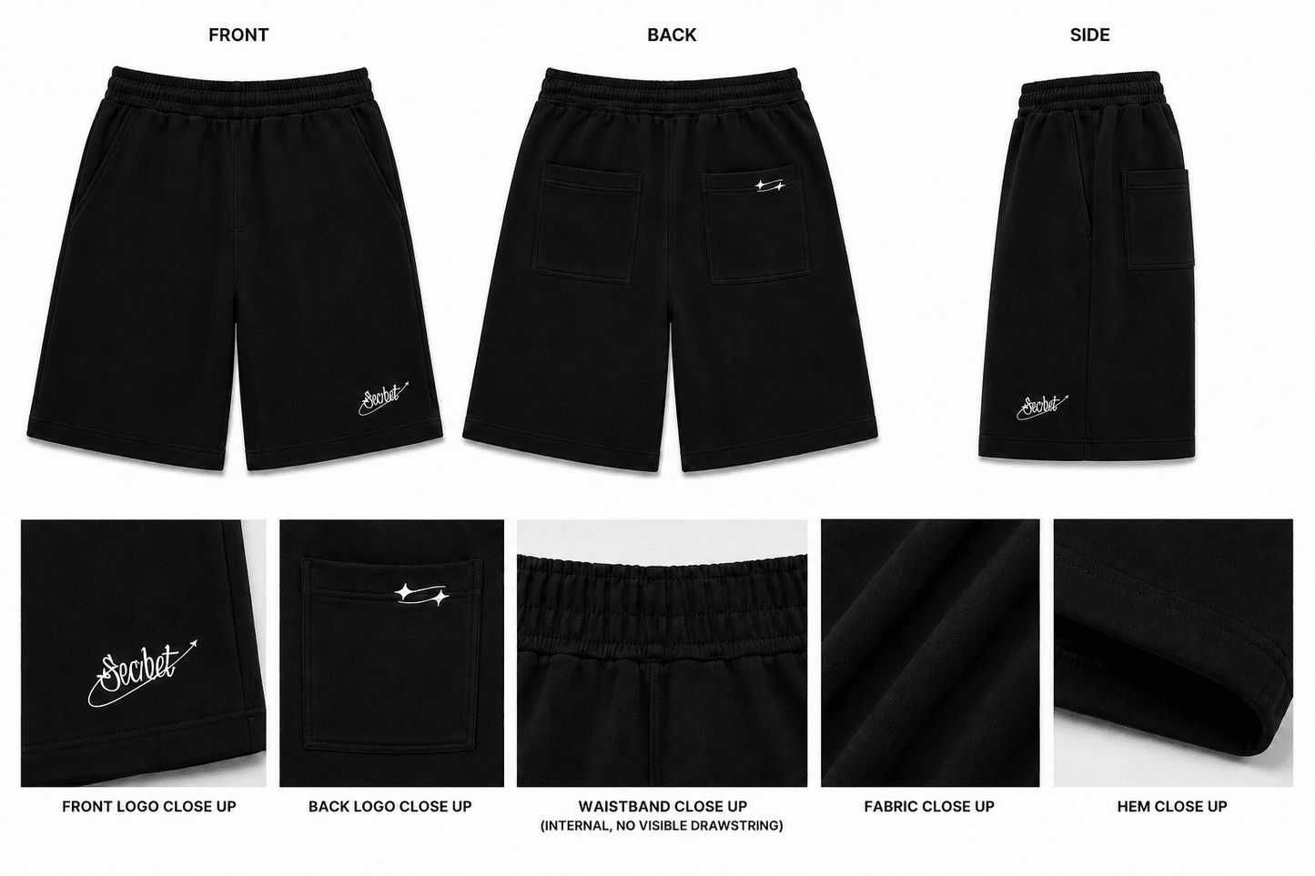 808 Longline Core Shorts - 808 SECRETS