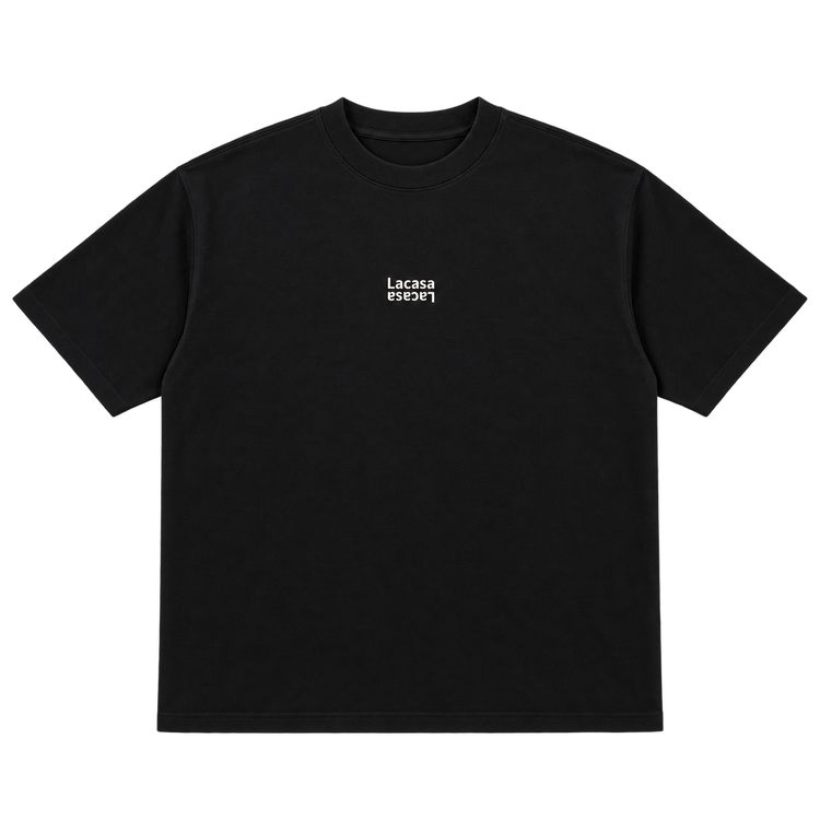 La Casa Mirror black — front