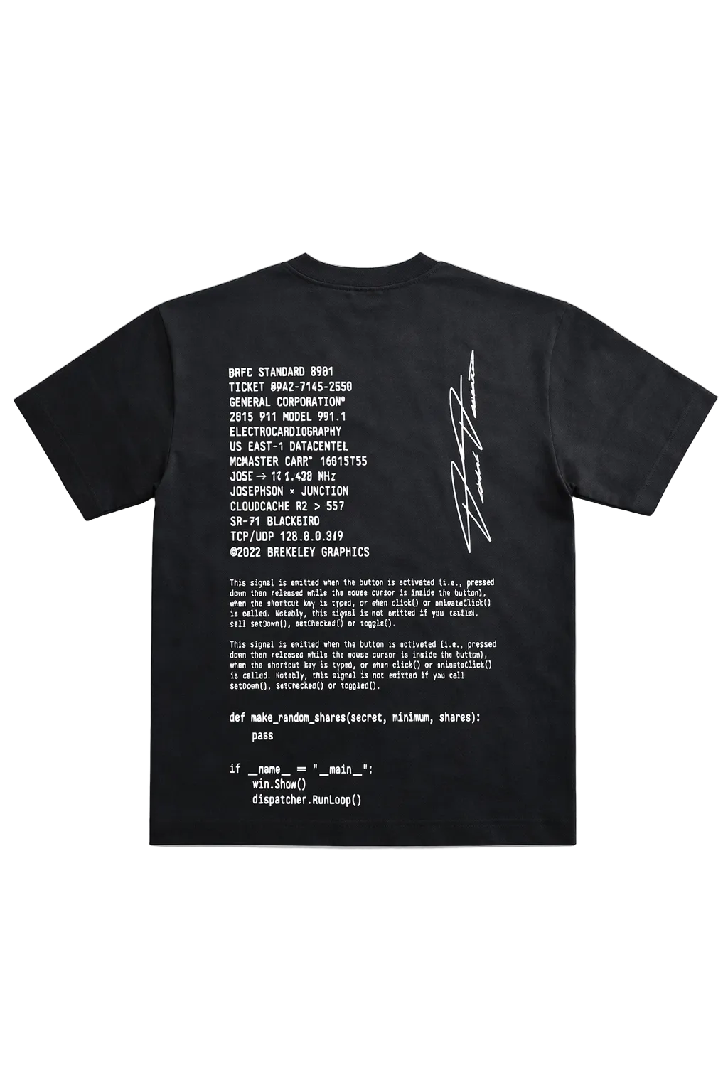 DOSA CHE Protocol Graphic Tee