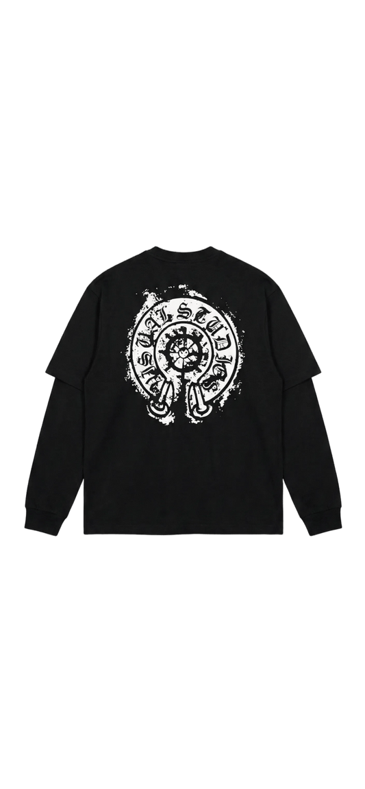 ASCEND CIRCLE LAYERED TEE - 808 SECRETS