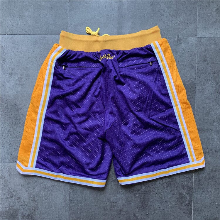 Lakers JUST DON Pants Purple