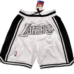 Lakers Black and White short