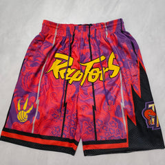 Tiger Year Raptors Purple Pocket Shorts