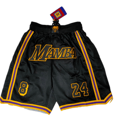 Lakers Kobe Black Mamba Pocket Shorts