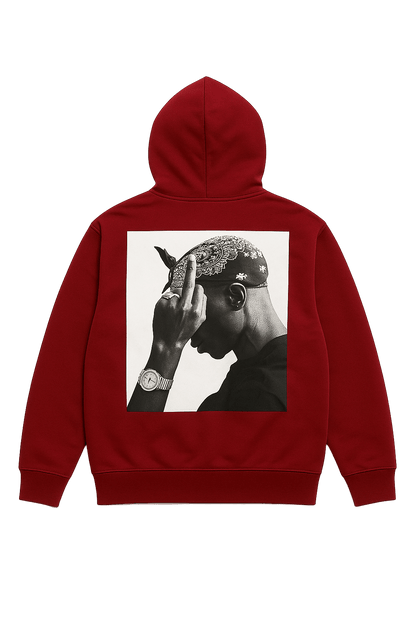 2pac Oversize Hoodie - 808 SECRETS