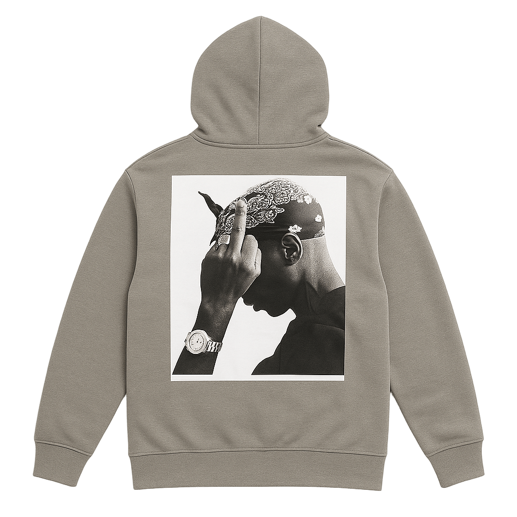 2pac Oversize Hoodie - 808 SECRETS