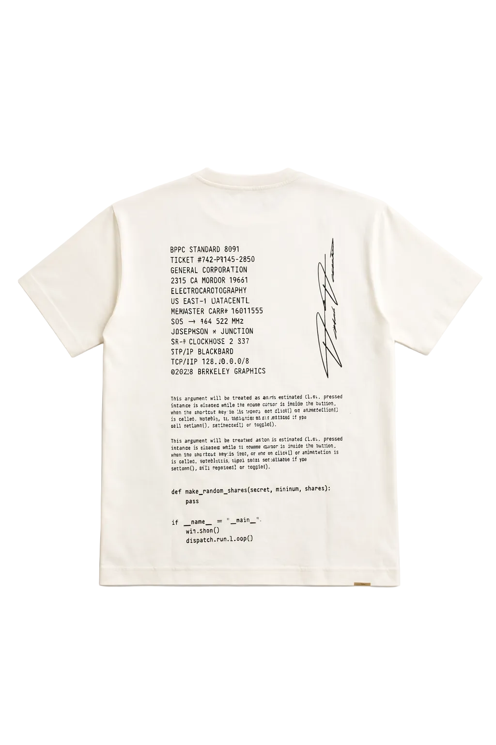 DOSA CHE Protocol Graphic Tee