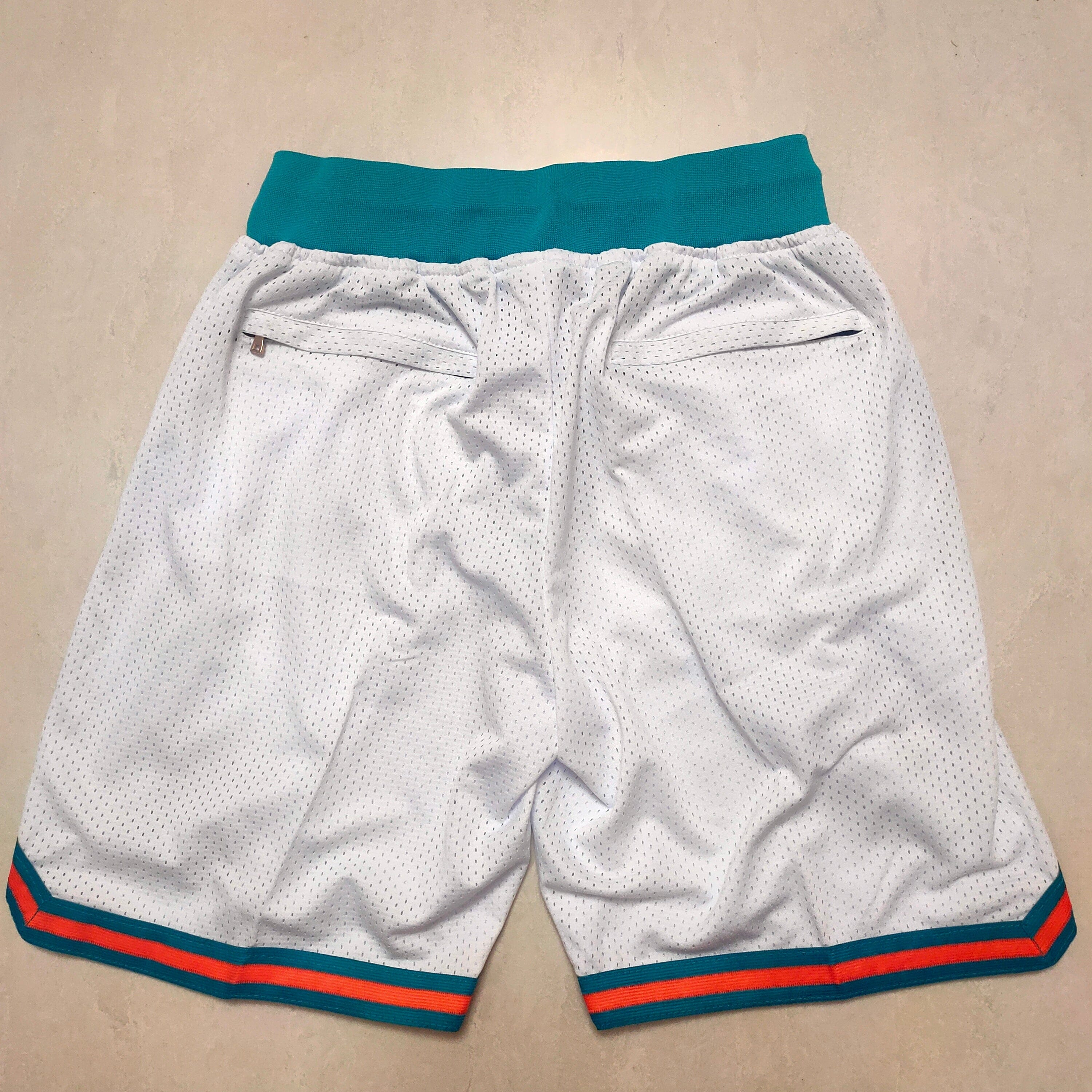 Coconut Tree White Pocket Shorts