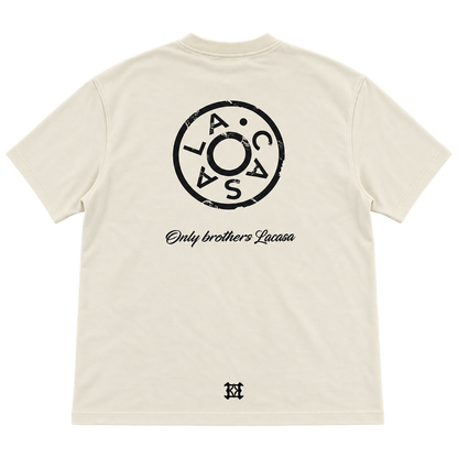 La Casa Only Brothers – חולצת טי — שמנת — אחורה