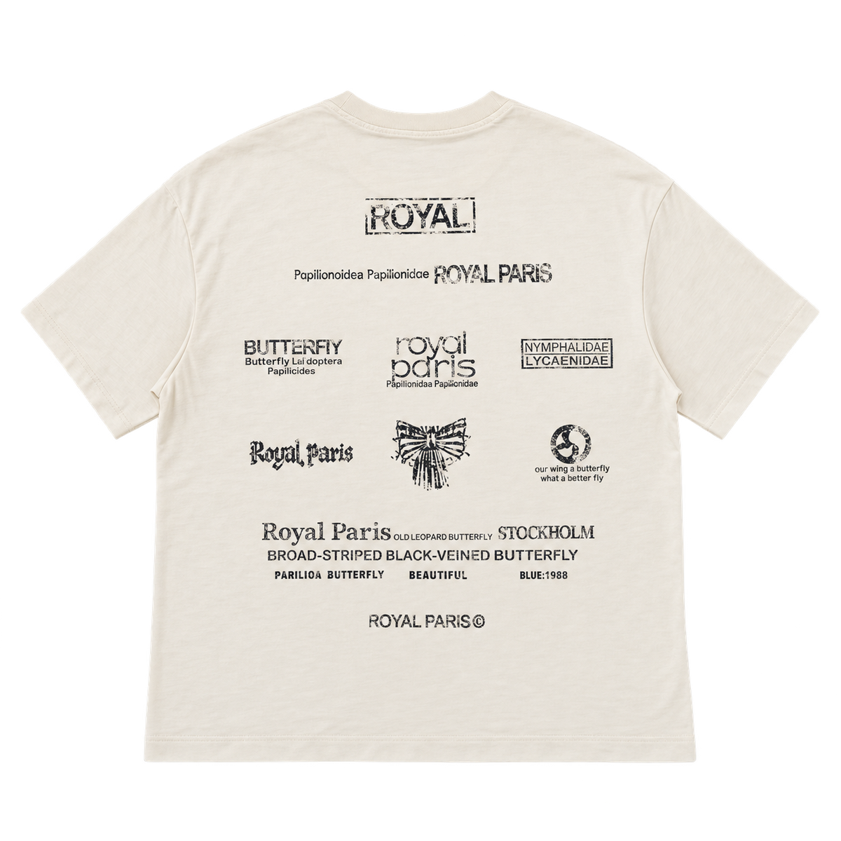 Royal Paris Butterfly — back