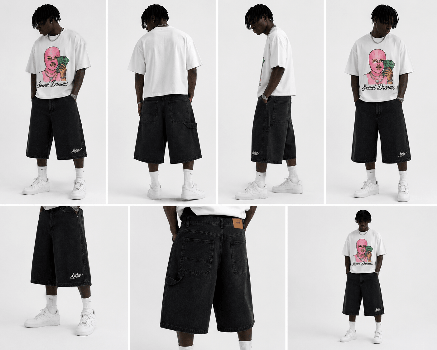 808 Carpenter Denim Shorts - 808 SECRETS