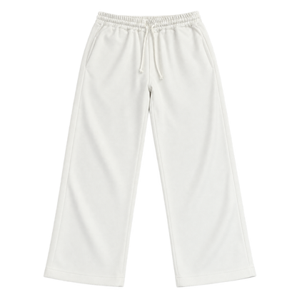 Relaxed Drawstring – מכנס אלגנט — שמנת — קדימה