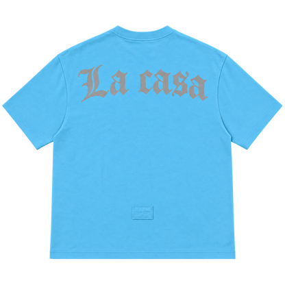 La Casa Gothic blue — back