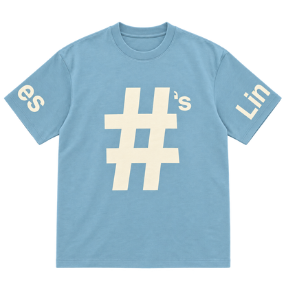 Hashtag — blue