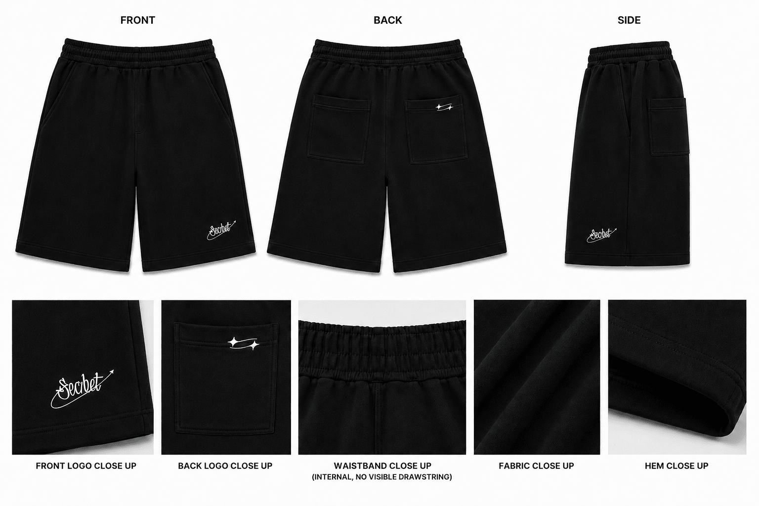 808 Longline Core Shorts - 808 SECRETS