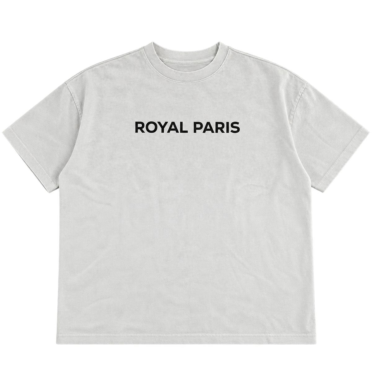 Royal Paris Miracles – חולצת טי ווש — אפור בהיר — קדימה
