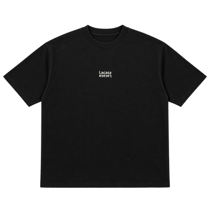 La Casa Mirror black — front