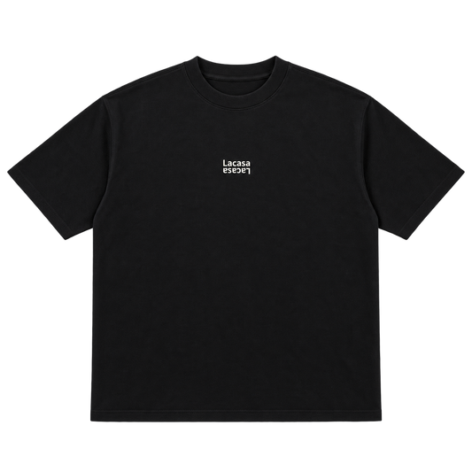La Casa Mirror black — front