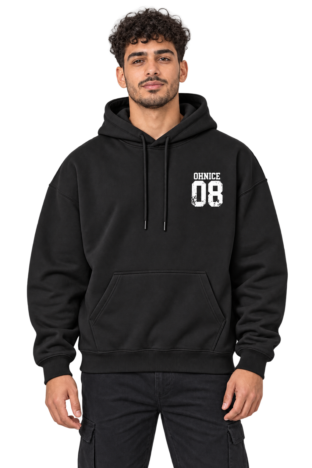 OHNICE 08 black — model front