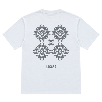 La Casa Ornament white — back