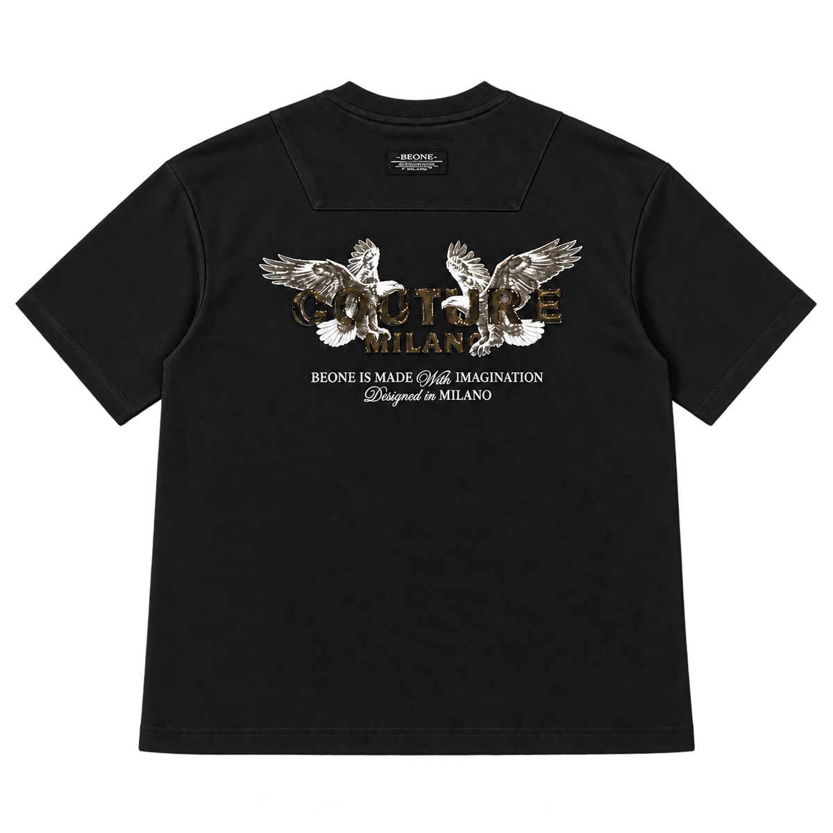 Couture Eagles — שחור — אחורה