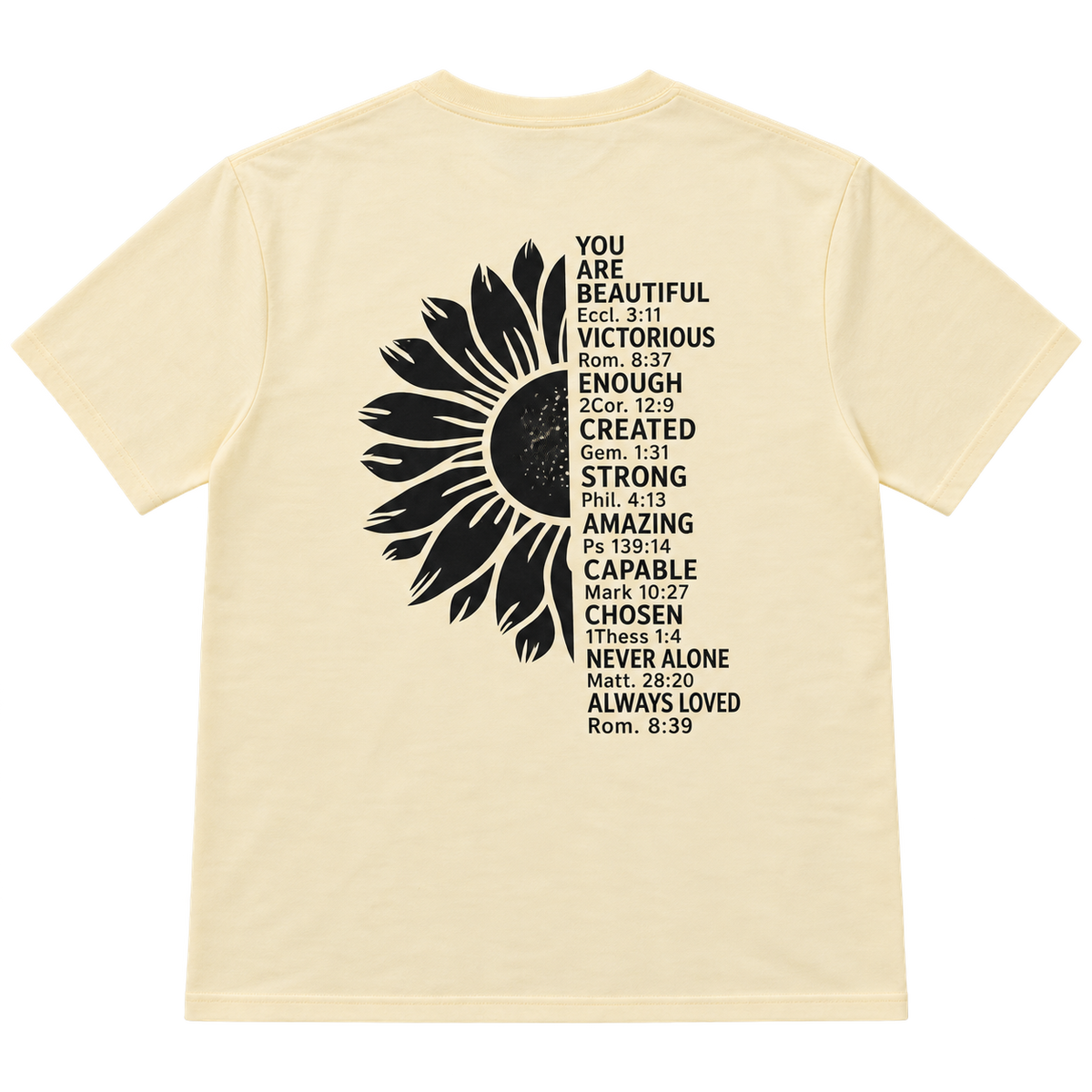 Sunflower buttercream — back