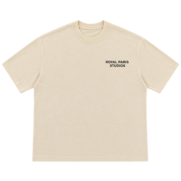 חולצת emblem – emblemCreamFront