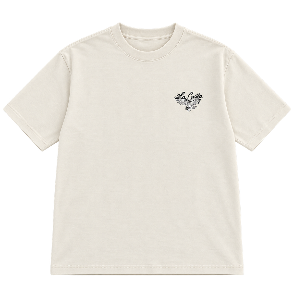 Wings Emblem – חולצת טי — שמנת — קדימה