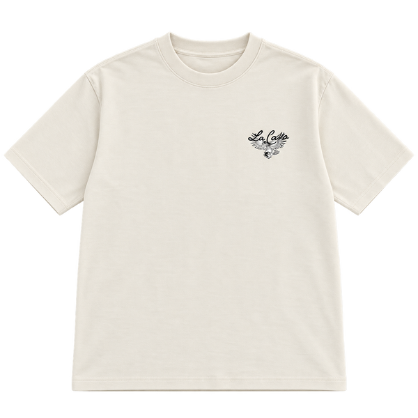 Wings Emblem – חולצת טי — שמנת — קדימה