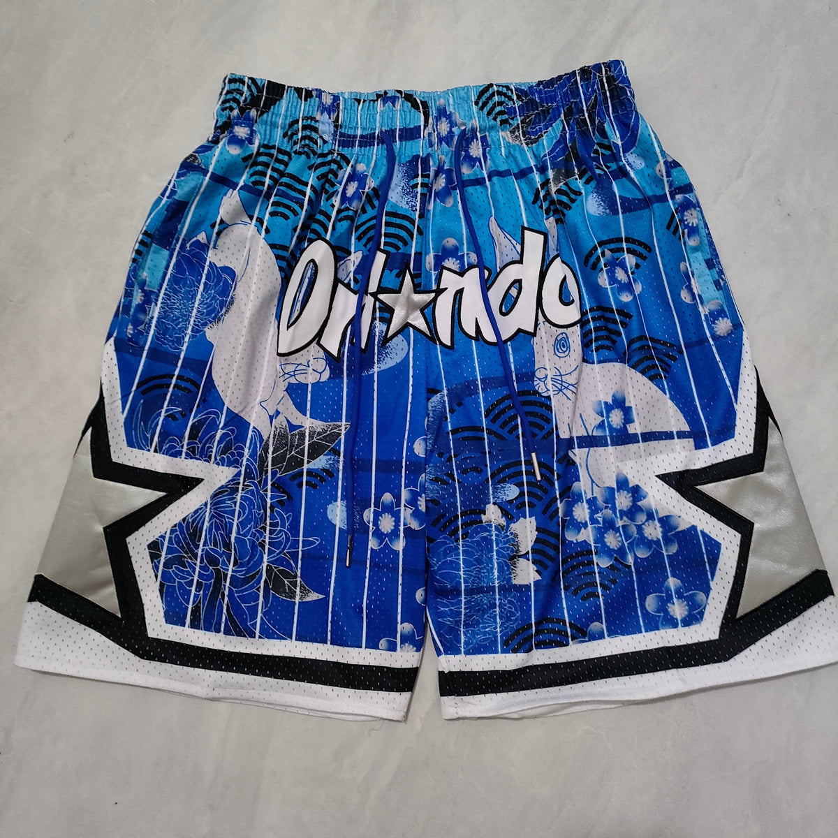 Magic Blue Rabbit Pocket Shorts