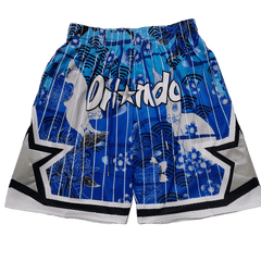 Magic Blue Rabbit Pocket Shorts