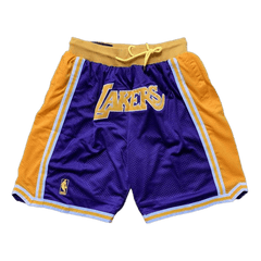 Lakers JUST DON Pants Purple