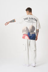 Oversize paris (Lover Grey) חולצת 808