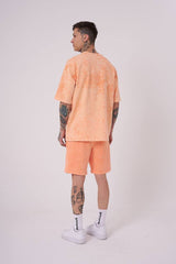 Oversize paris (Orange) חולצת 808