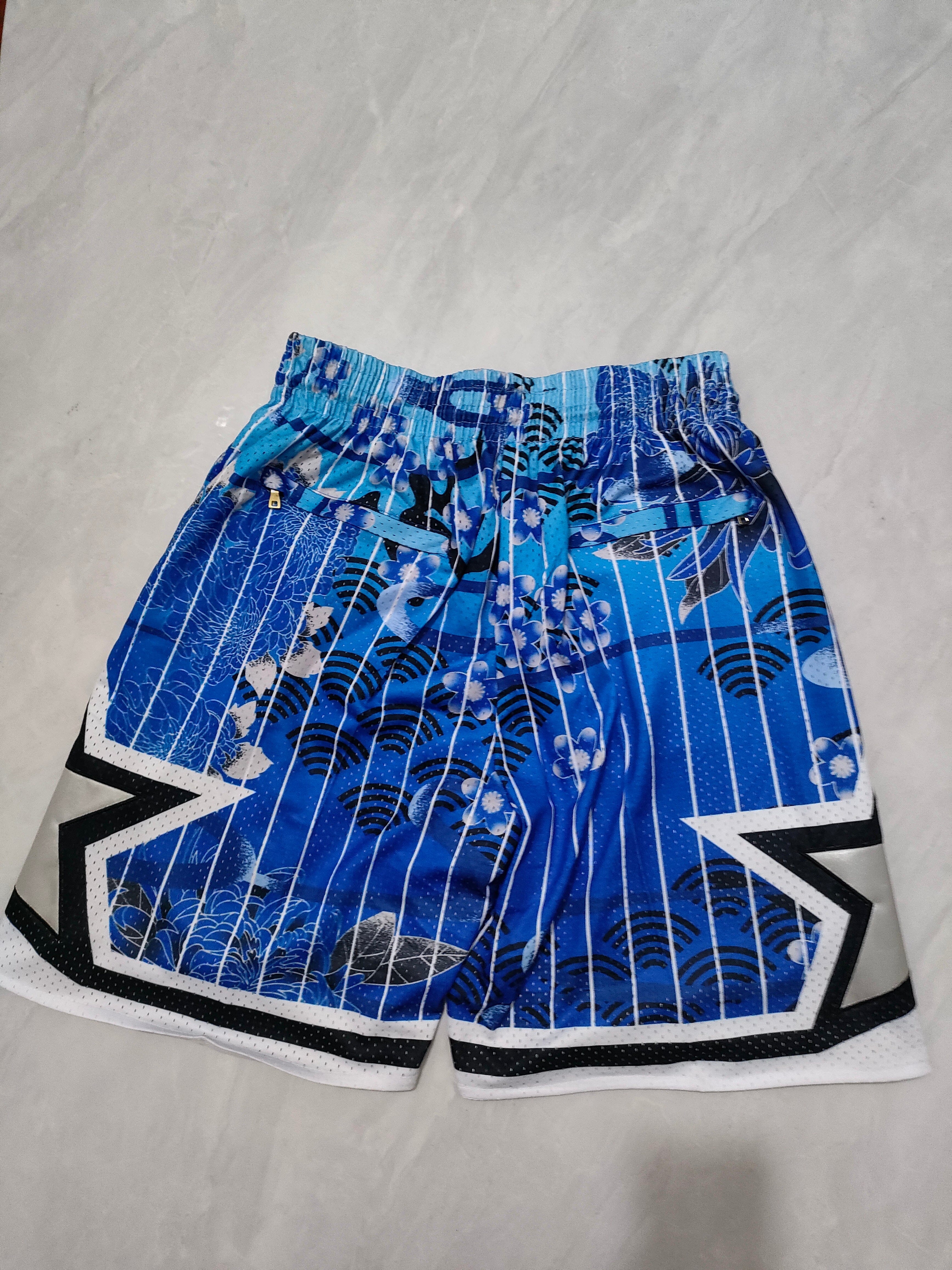 Magic Blue Rabbit Pocket Shorts