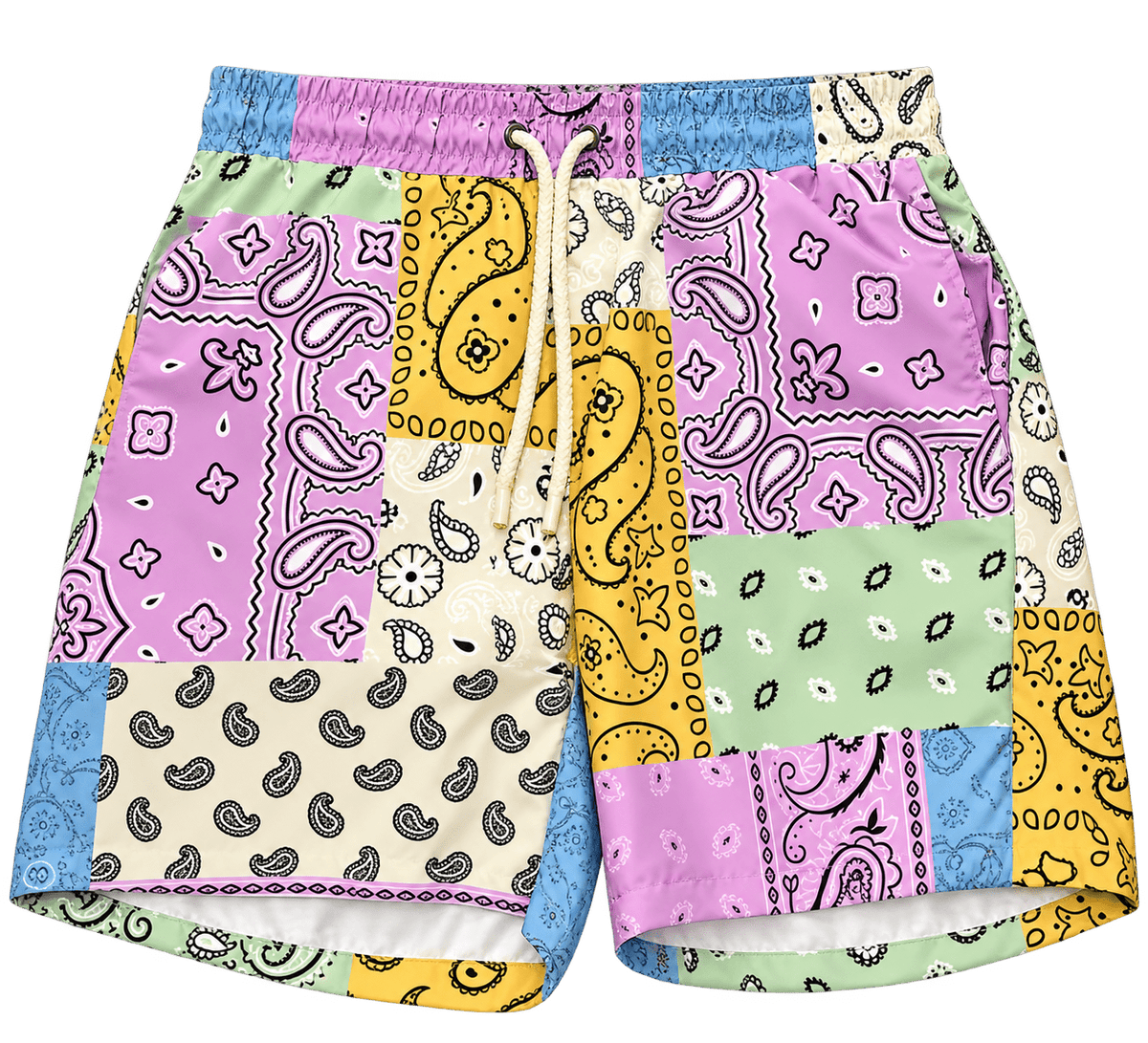 Bandana Patchwork – בגד ים טלאים — 2 ב־149 ₪ - 808 SECRETS