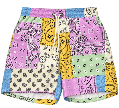 Bandana Patchwork – בגד ים טלאים — 2 ב־149 ₪ - 808 SECRETS
