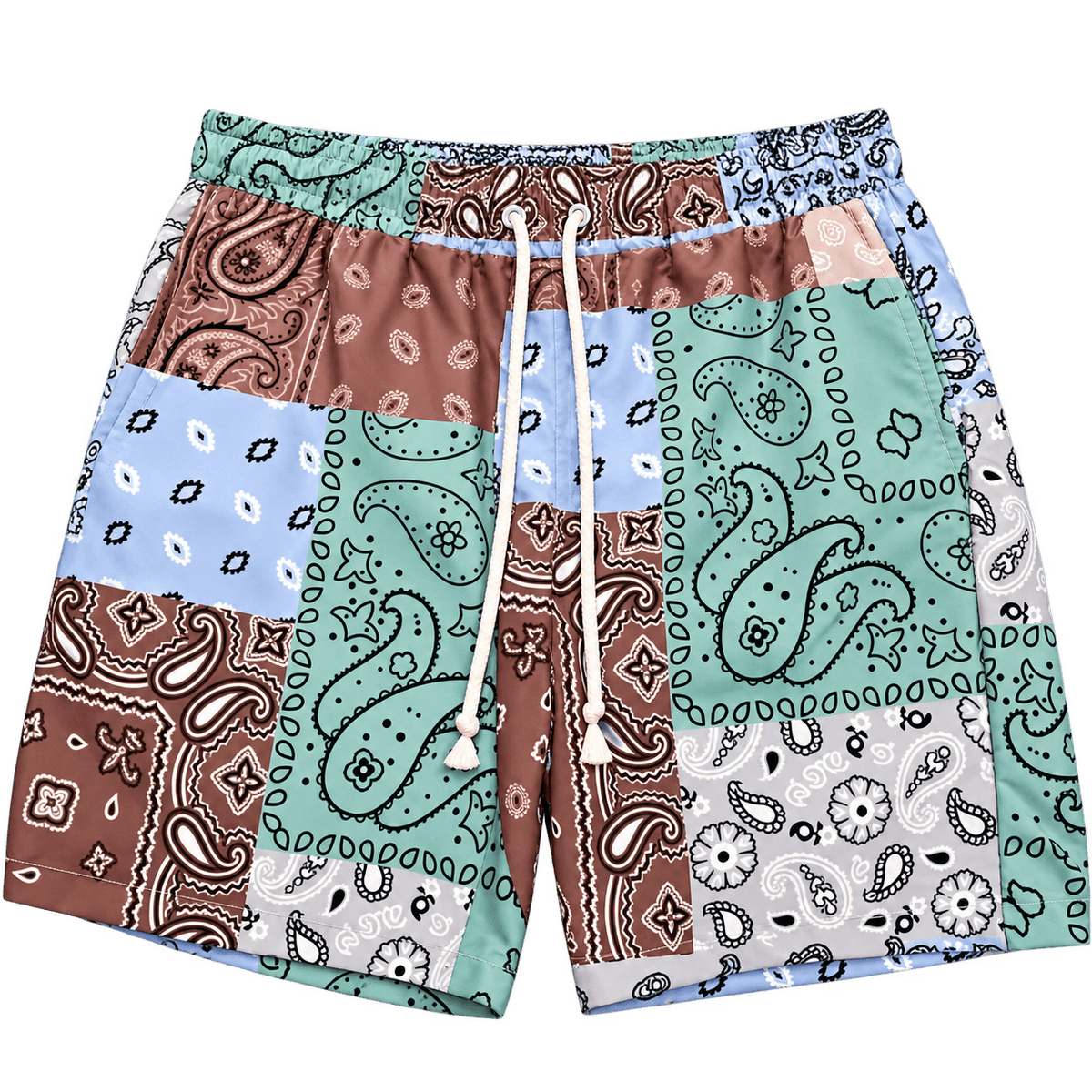 Bandana Patchwork – בגד ים טלאים - 808 SECRETS