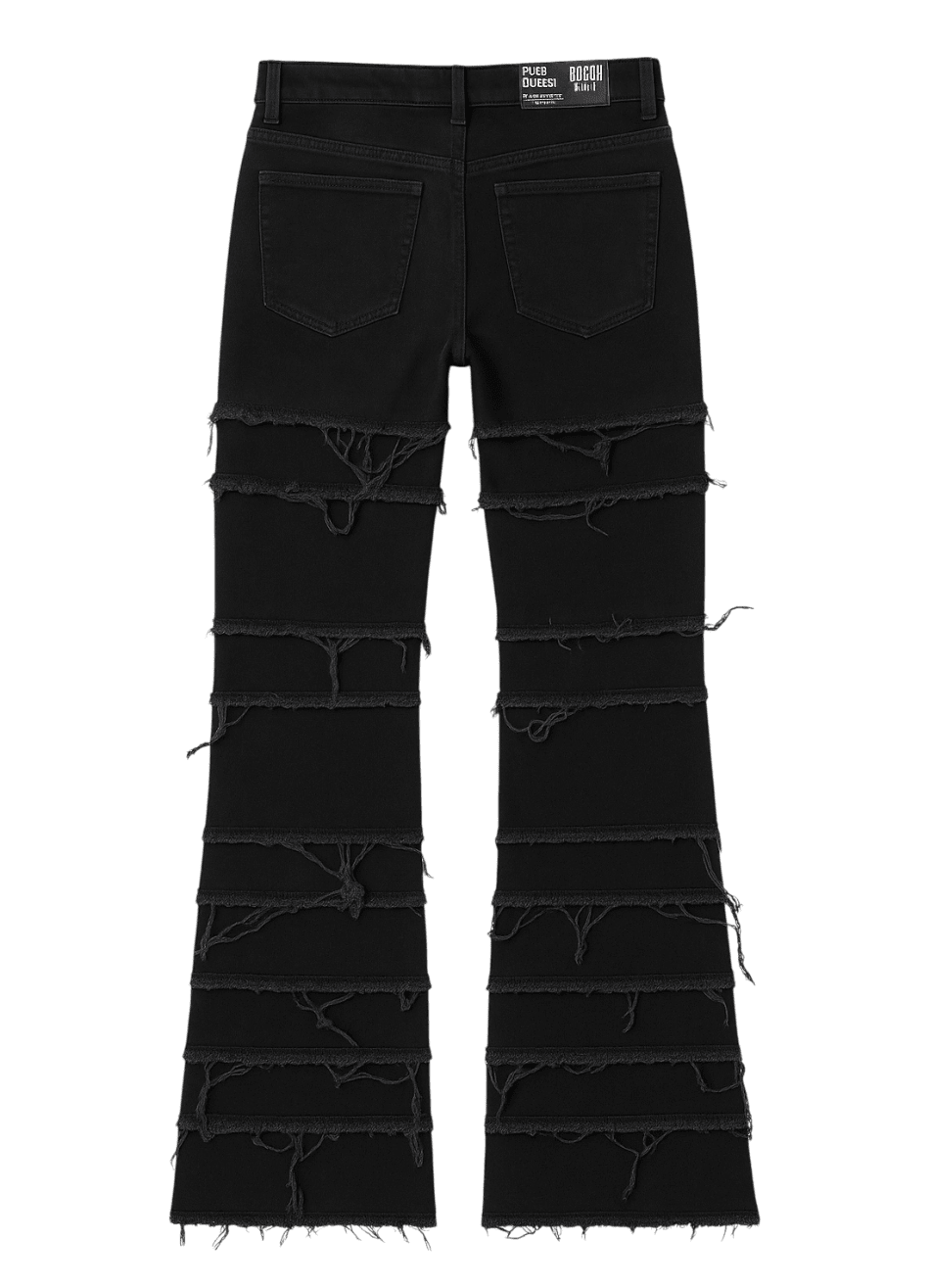 Destroyed Layers Denim - 808 SECRETS