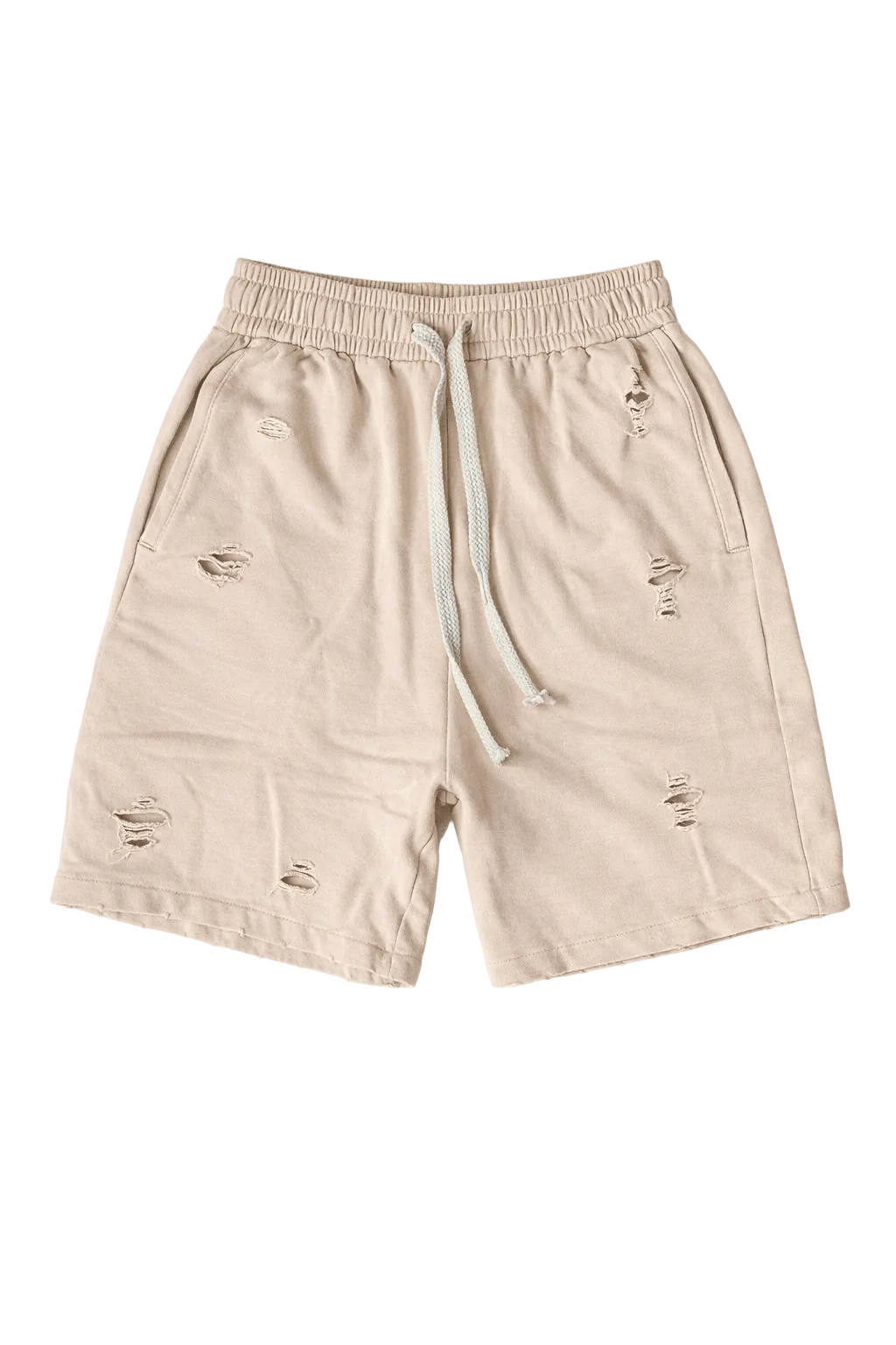 DOSA CHE Sand Distressed Shorts - 808 SECRETS