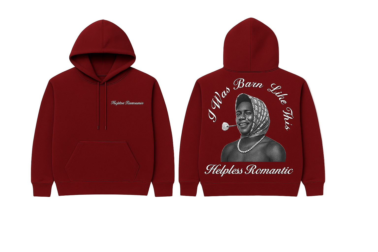 Helpless Romantic Hoodie - 808 SECRETS