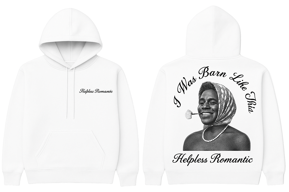 Helpless Romantic Hoodie - 808 SECRETS