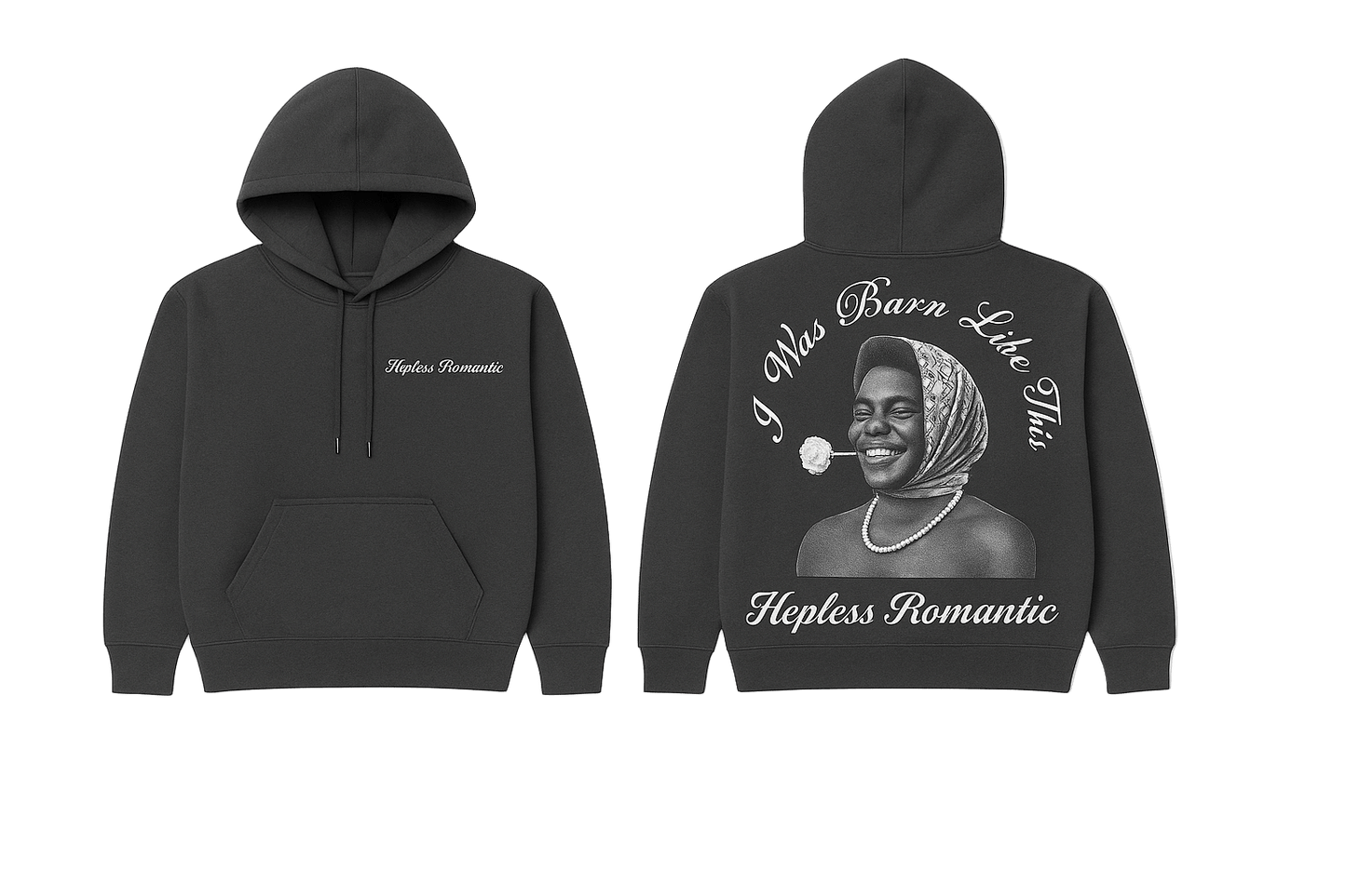 Helpless Romantic Hoodie - 808 SECRETS