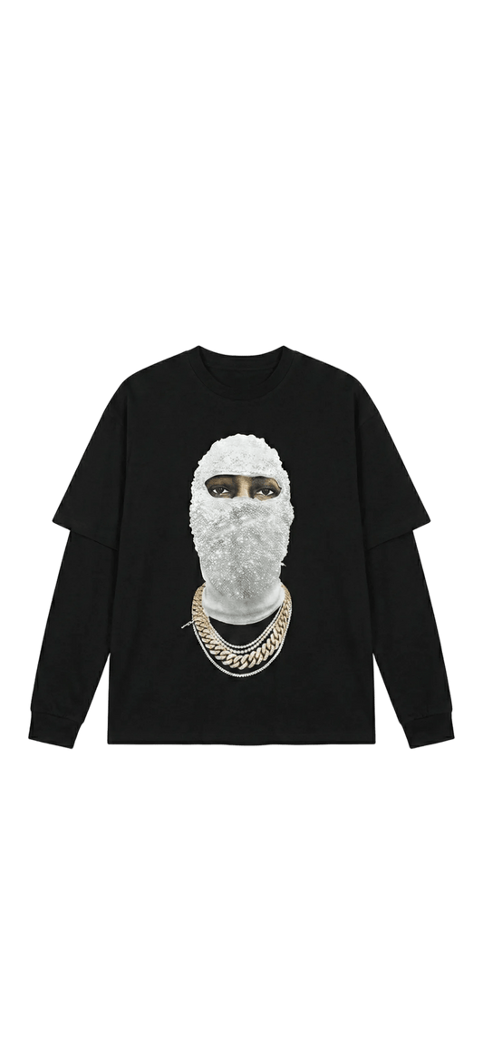 ICE MASK STUDIO LAYERED TEE - 808 SECRETS