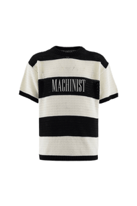 Mesh Knit T-Shirt,Relaxed Fit - 808 SECRETS