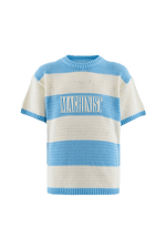 Mesh Knit T-Shirt,Relaxed Fit - 808 SECRETS