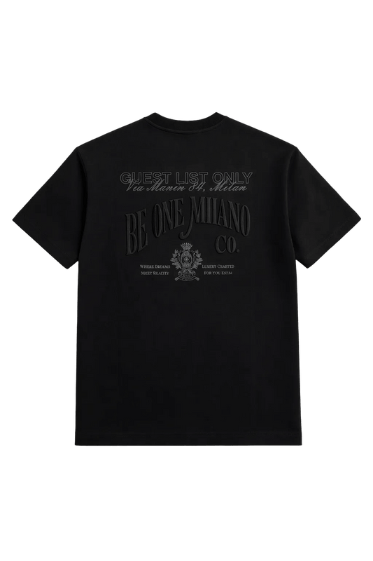 Milano Guest List Tee - 808 SECRETS