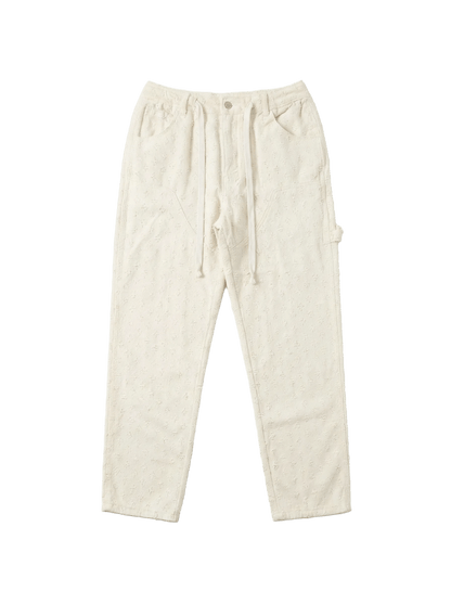 MONOGRAM PATTERN DENIM DRAWSTRING - 808 SECRETS