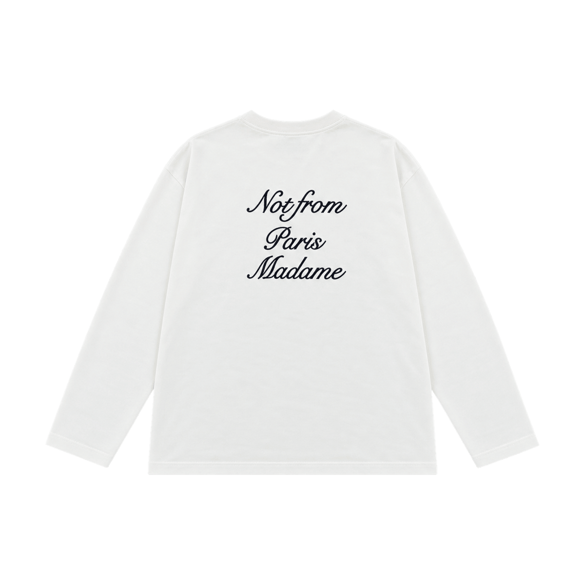 Not From Paris Madame — חולצה ארוכה - 808 SECRETS