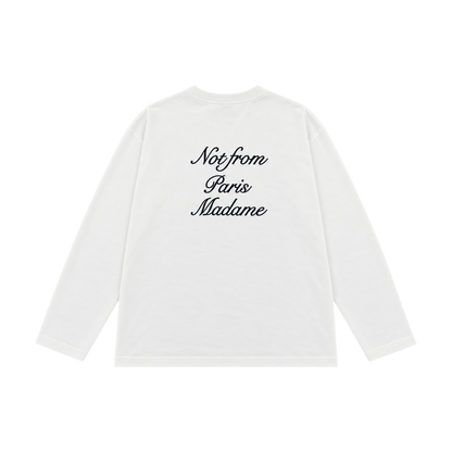 Not From Paris Madame — חולצה ארוכה - 808 SECRETS